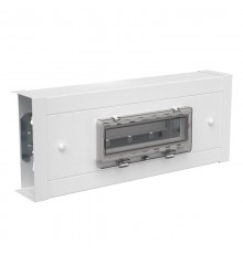 Щит для монтажа 12 устройств (корпус) с крышкой, сталь, белый RAL 9010  6288336  OBO Bettermann