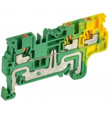 Колодка клеммная CP-MC-PEN земля 3 вывода 1,5мм2  YCT22-03-3-K52-001  IEK