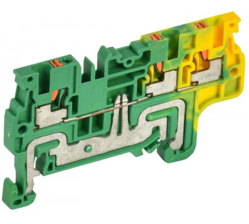 Колодка клеммная CP-MC-PEN земля 3 вывода 1,5мм2  YCT22-03-3-K52-001  IEK