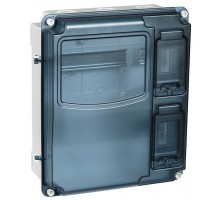 Корпус пластиковый навесной ЩУРн-П 3/6 IP66 PC (360х323х122мм)  MSP3-N-06-55  IEK