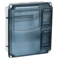 Корпус пластиковый навесной ЩУРн-П 3/6 IP66 PC (360х323х122м) KREPTA 3  MSP3-N-06-66-L  IEK