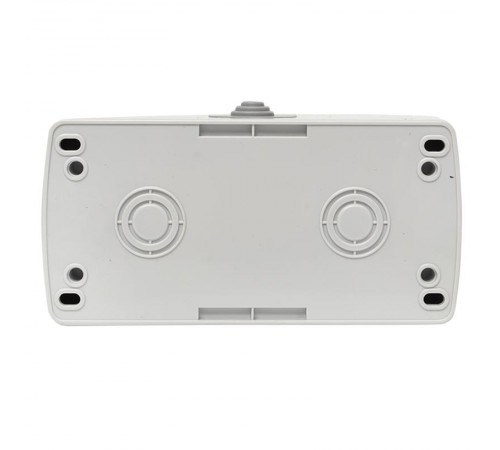 Мурманск Розетка 2-местная 16А с заземлением с крышкой IP54 серый с защитными шторками EKF  EFR16-129-30-54  EKF