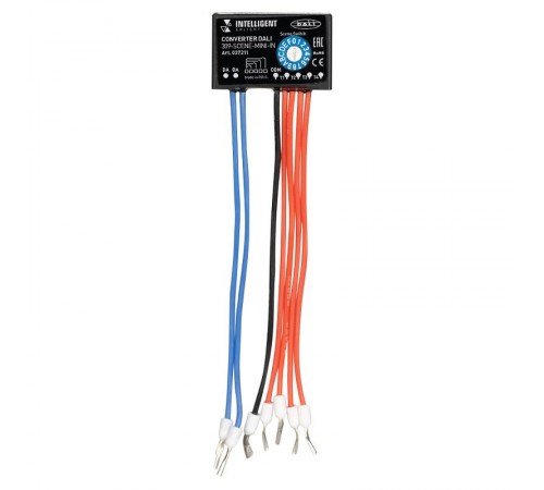 INTELLIGENT ARLIGHT Конвертер DALI-309-SCENES-MINI-IN (DALI bus)  027211  Arlight