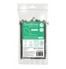 Стяжка кабельная 100х2.5 Чёрная (100шт)  IMT10025B  SE