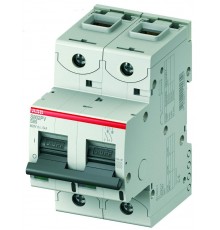 Выключатель автоматический двухполюсный S802PV 100А S 5кА (S802PV-S100)  2CCP842001R1829  ABB