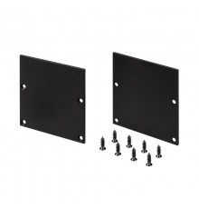 Заглушка SL-LINE-5050-LW BLACK глухая (Arlight, Металл)  038714  Arlight