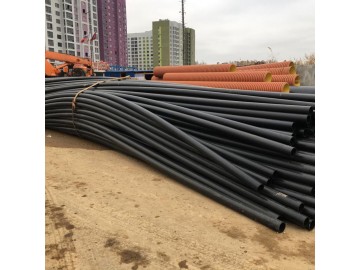 Поставка труб ПЭ100 sdr 13,6 в количестве 4884 метров, для прокладки кабельной линии.